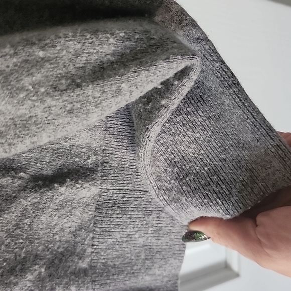 Gray Ruffle Sweater - Picture 5 of 5